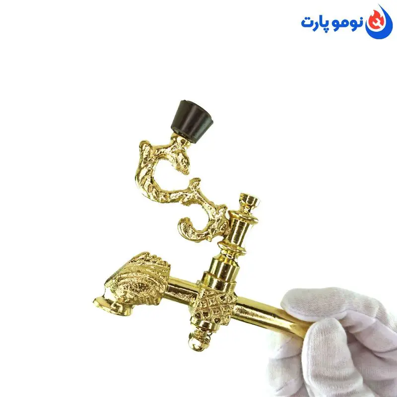 خرید اینترنتی شیر سماور طرح شطرنجی - اسبی