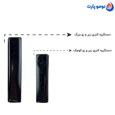 دستگیره (دسته) کتری در رنگ مشکی