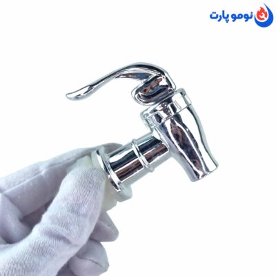 شیرکلمن شیشه ای در رنگ نقره‌ای و طلایی باکیفیت خارجی