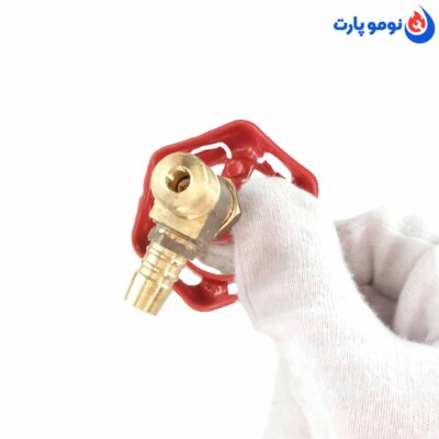 مشخصات و قیمت و خرید شیر اجاق گاز دسته فلکه ای (شیر کادویی)