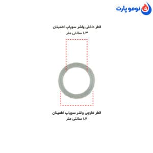 مشخصات و راهنمای اورینگ یا واشر سوپاپ اطمینان زودپز مدل ۲×۱۶ در فروشگاه نوموپارت