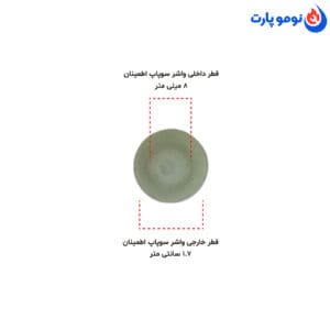 خرید لاستیک یا واشر سوپاپ اطمینان زودپز شفاف مدل S